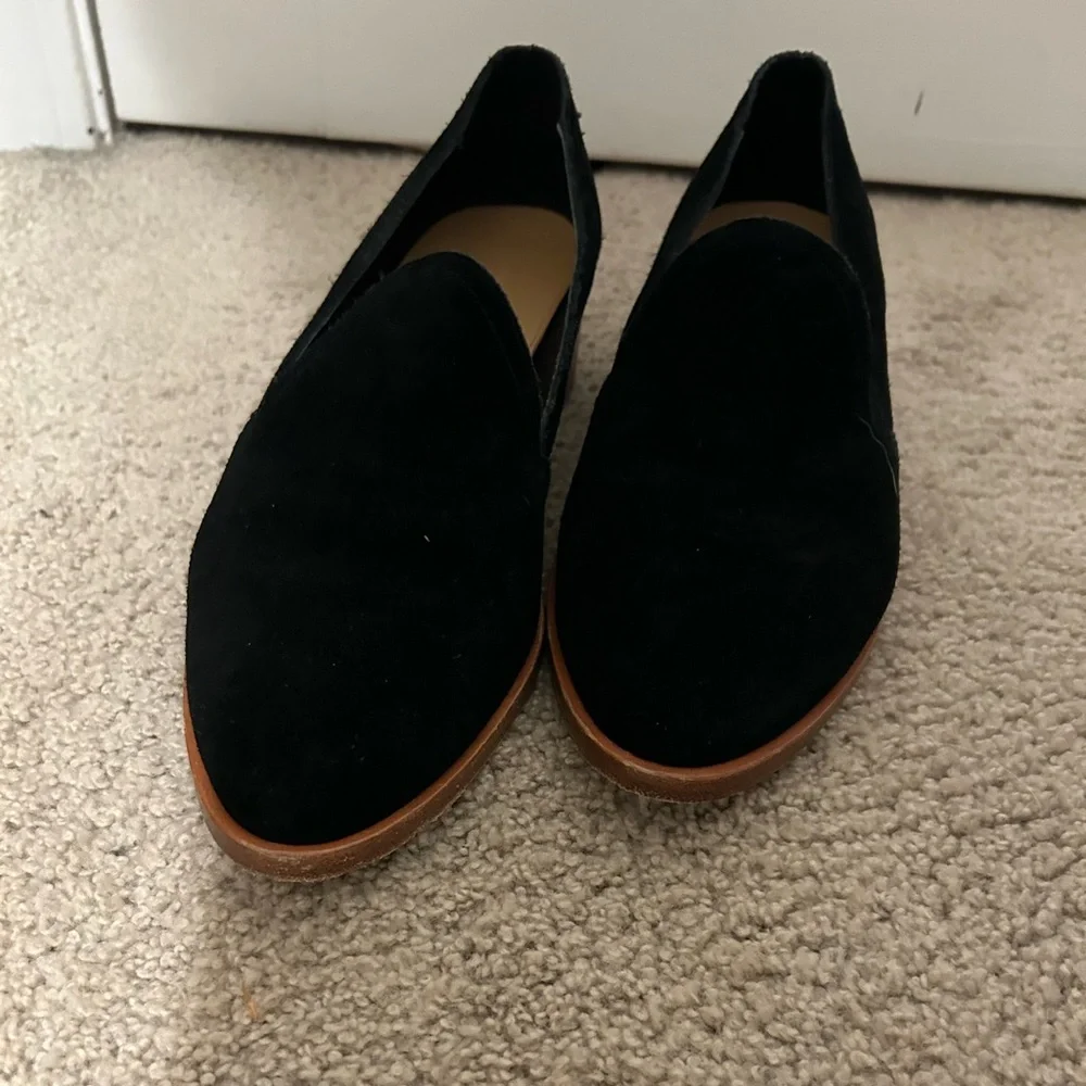 Soludos Black suede Loafers - Picture 3 of 4